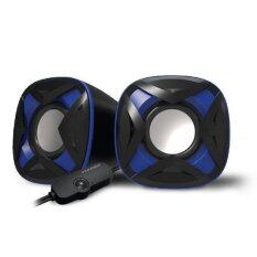 VINNFIER Icon 303 USB Portable Speaker (Black Blue) Malaysia