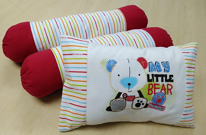 Tenderly 3pcs Baby Pillow Bolster Set My Little Bear Lazada