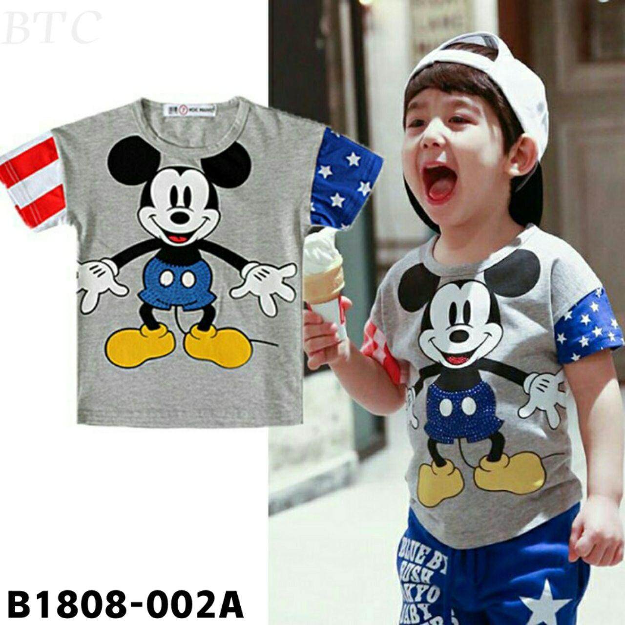 kids boys Cotton cartoon Short,Sleeve T,shirt summer wear clothes beetopcom