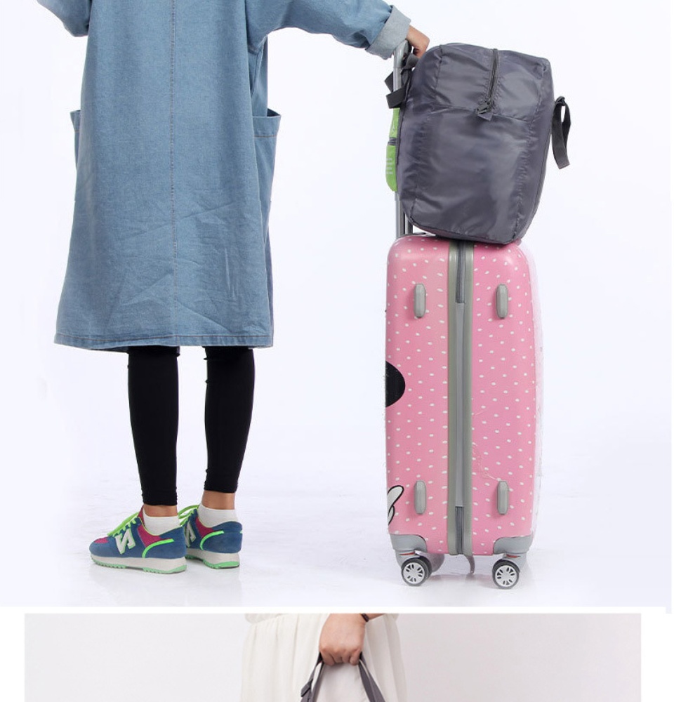 Waterproof Nylon Foldable Travel Bag Large Capacity Storage Pouch_voghion.com