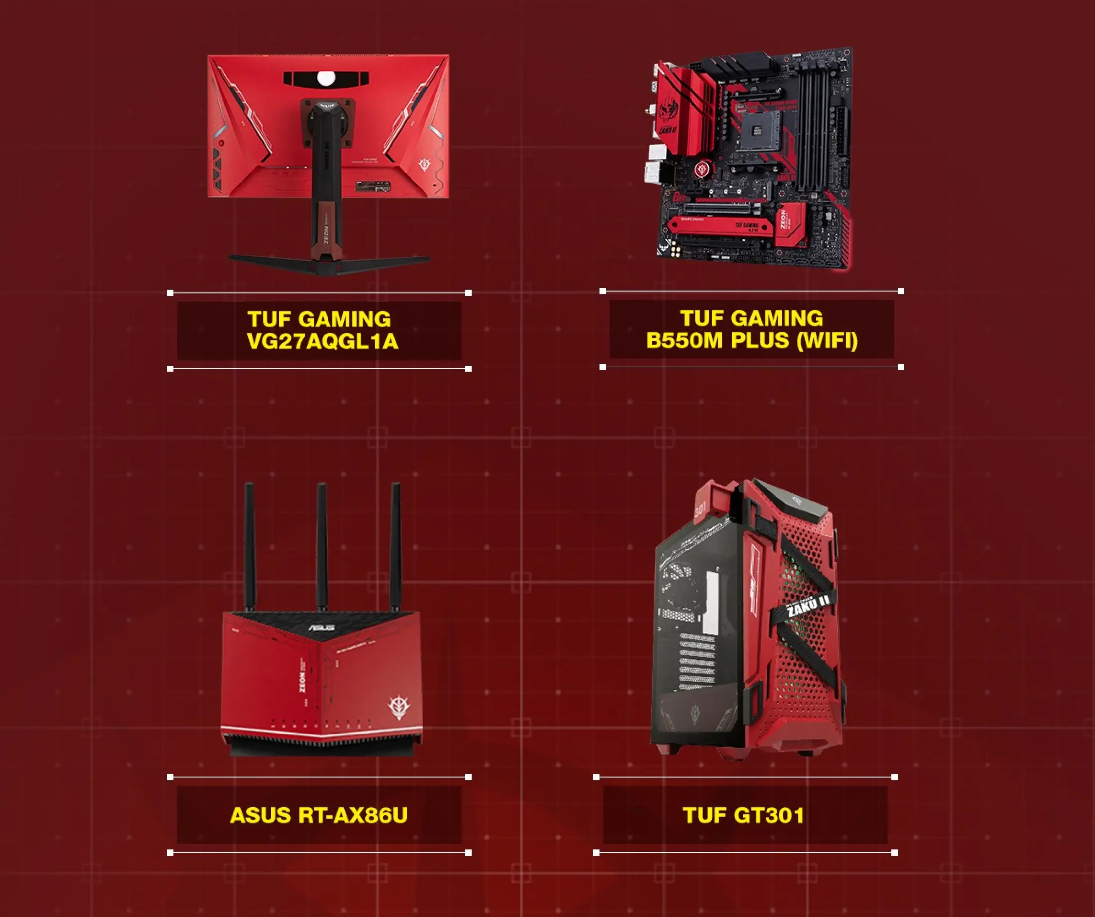 Asus X Bandai These Amazing Gundam Themed Asus Rog Hardware Officially Arrives In Malaysia The Axo