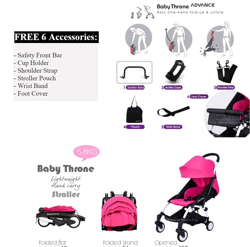 baby throne advance stroller