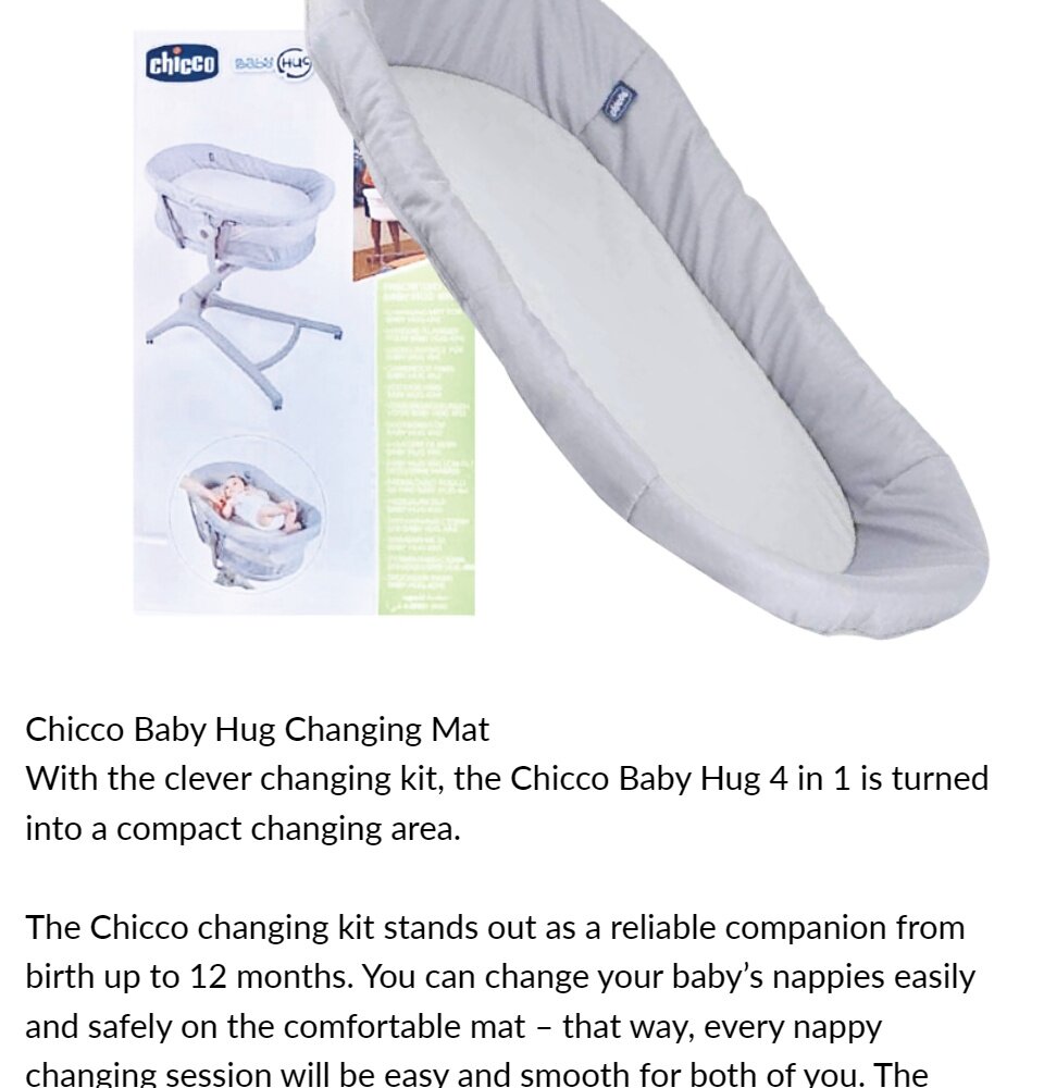 Chicco store changing mat