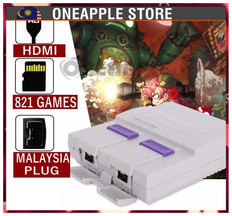 Super Nes Classic Nostalgic Fc Video Game Console HDMI 820 & AV 620 | Lazada