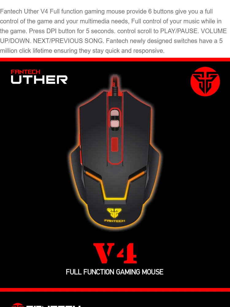 fantech mouse uther v4