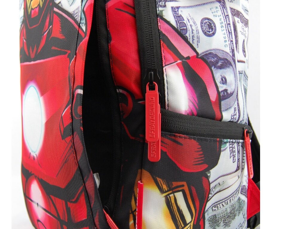 Original Sprayground Marvel s Iron Man Money Backpack. Unisex Bag. Laptop Bag. Mens Womens. Avengers Lazada