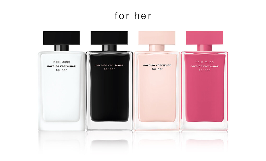 narciso rodriguez for her collection