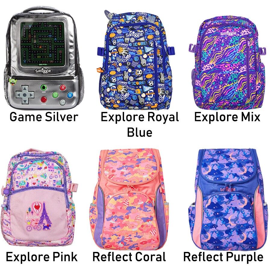 new smiggle bags