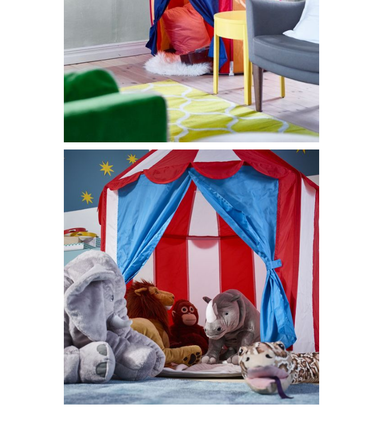 cirkustält children's tent