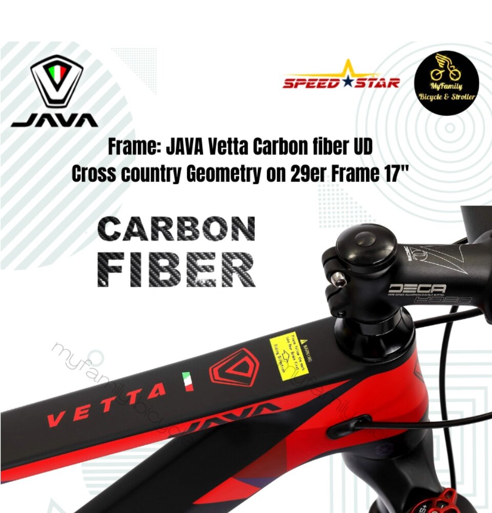 Java vetta carbon mtb hot sale