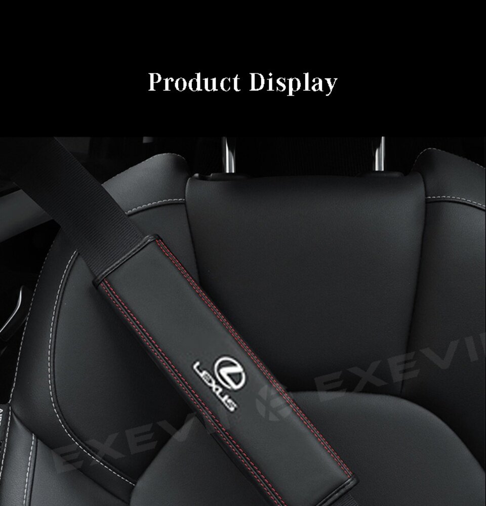 LEXUS Premium Exclusive 1Pair Genuine Leather Car Seat