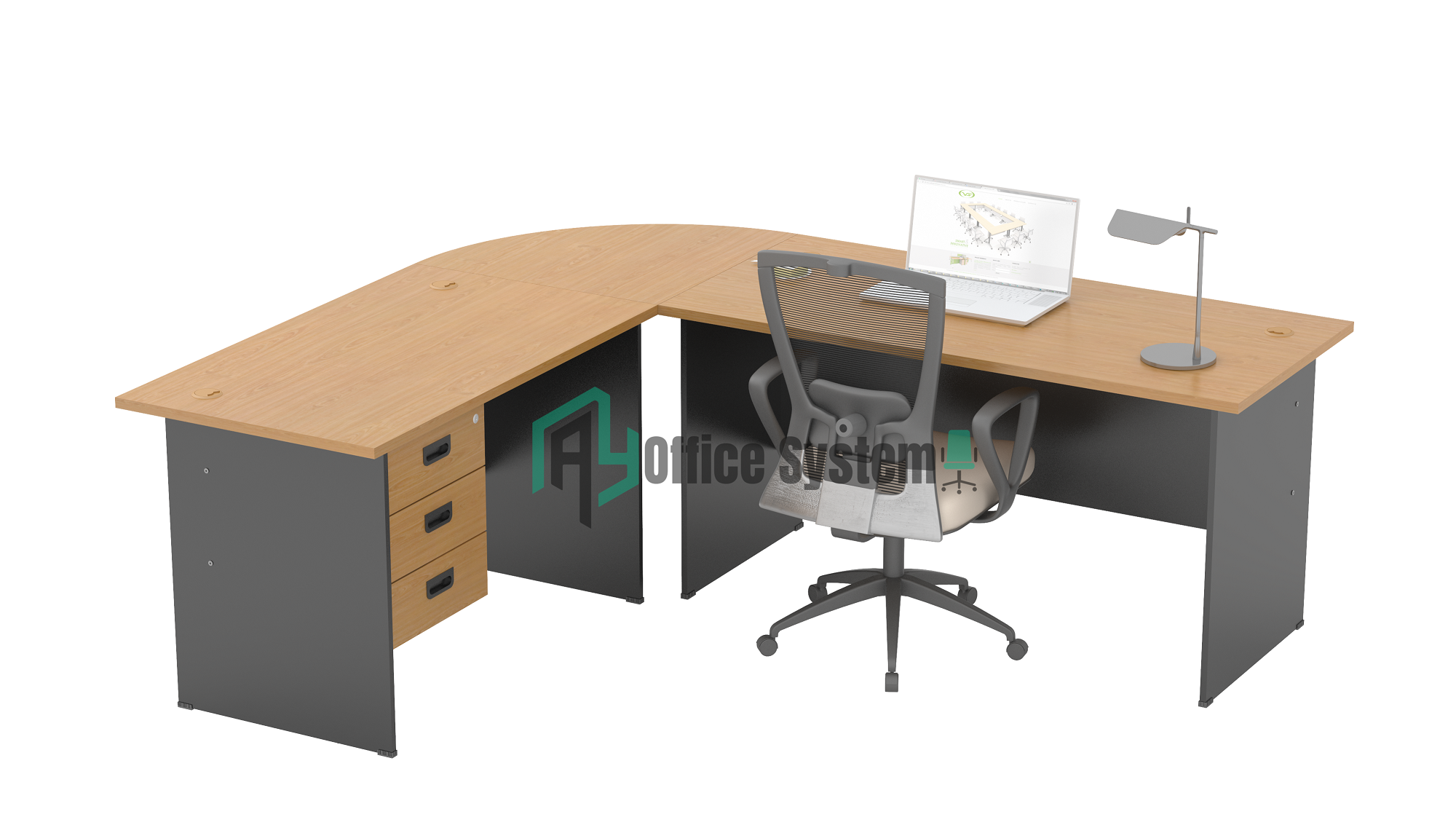 Ay Office System 4 Feet Rectangular Shape Table 120cm X 70cm 75cm