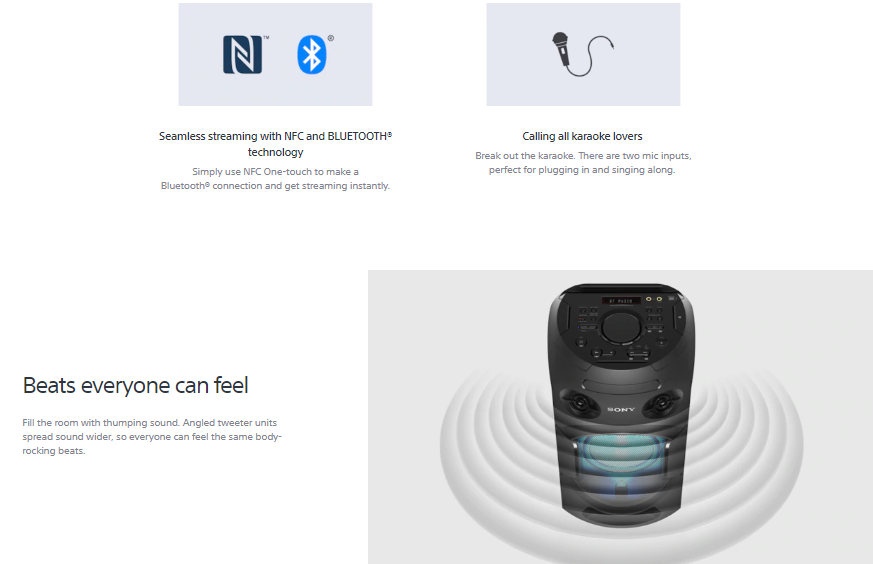 v21d high power audio system