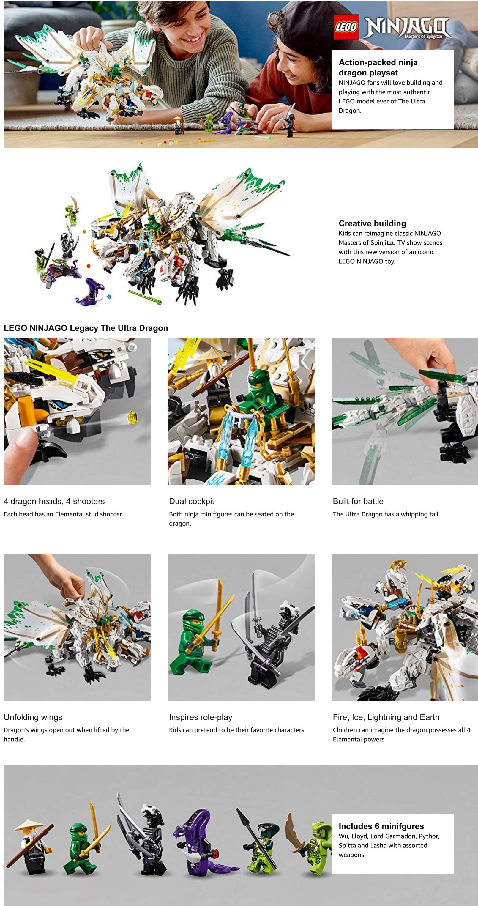lego ninjago 2019 ultra dragon