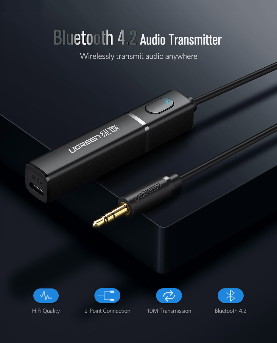 3.5 jack to bluetooth sender