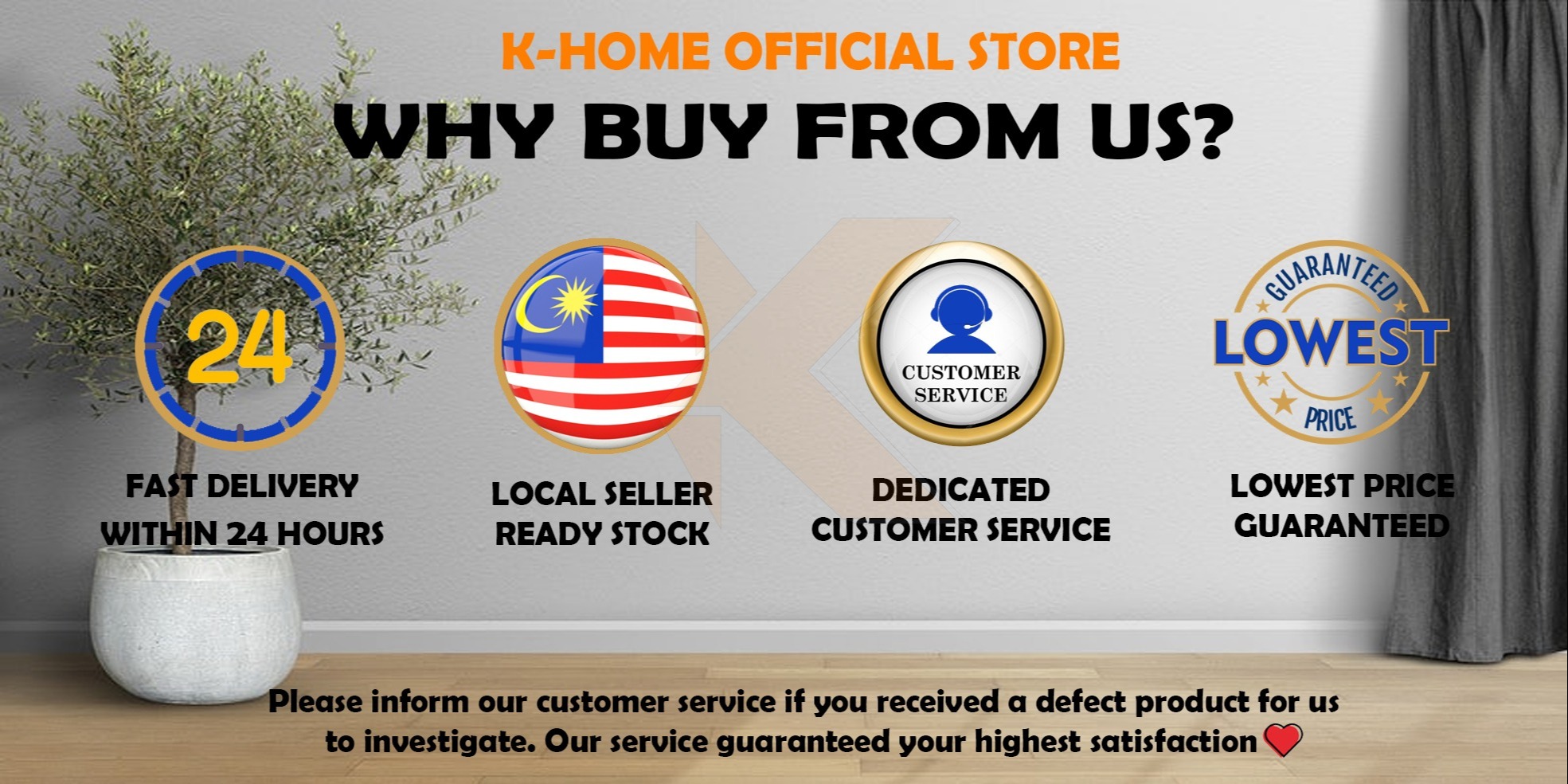 K-Home Store Malaysia Official Online Store | Shop Now on Lazada