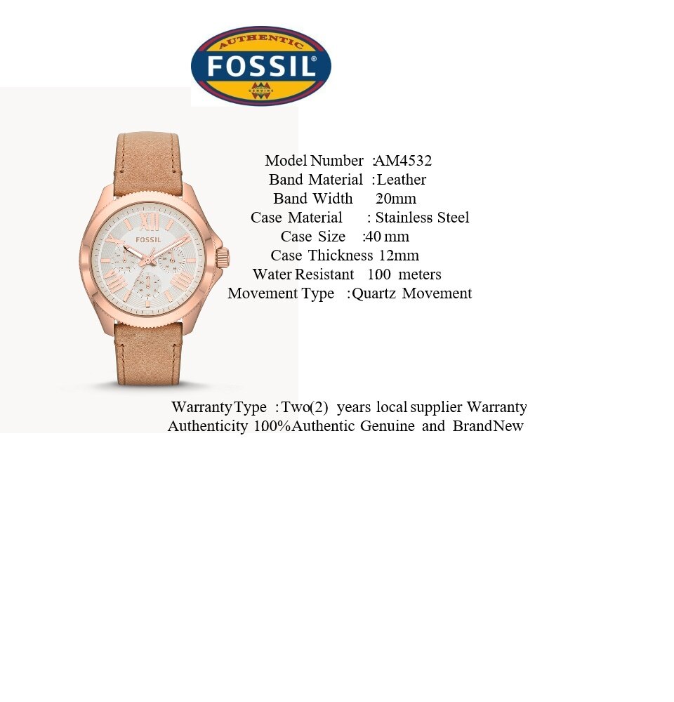 Fossil am4532 strap hotsell