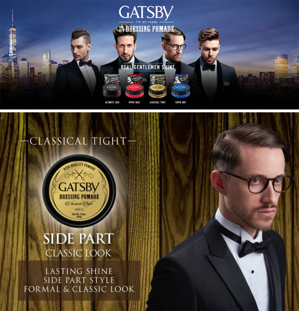 gatsby dressing pomade classical tight Gatsby Dressing Pomade (Classical Tight) 2 Pcs Hold Supreme Trending  Hairstyle