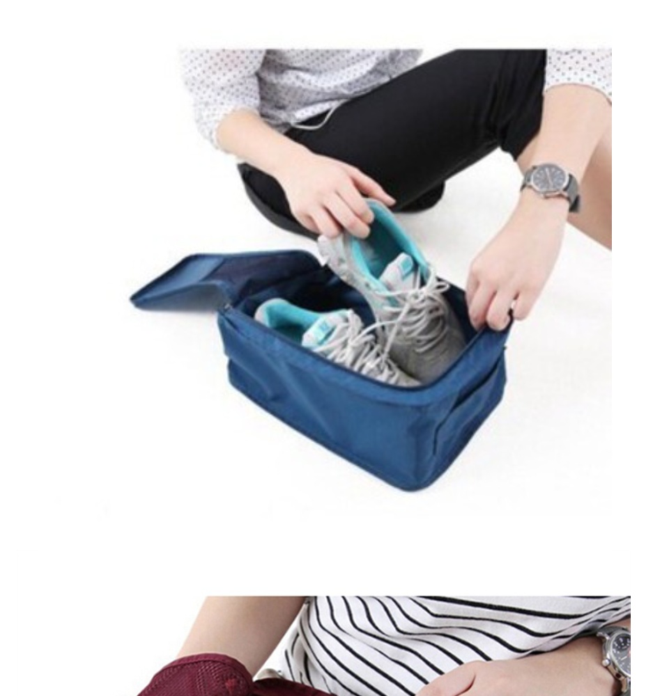 Foldable Portable Shoe Bag, Multifunctional Travel Shoe Storage Pouch
_voghion.com