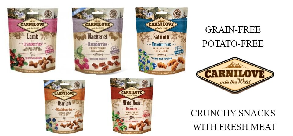 Carnilove Crunchy Snack For Dogs 200g X 3