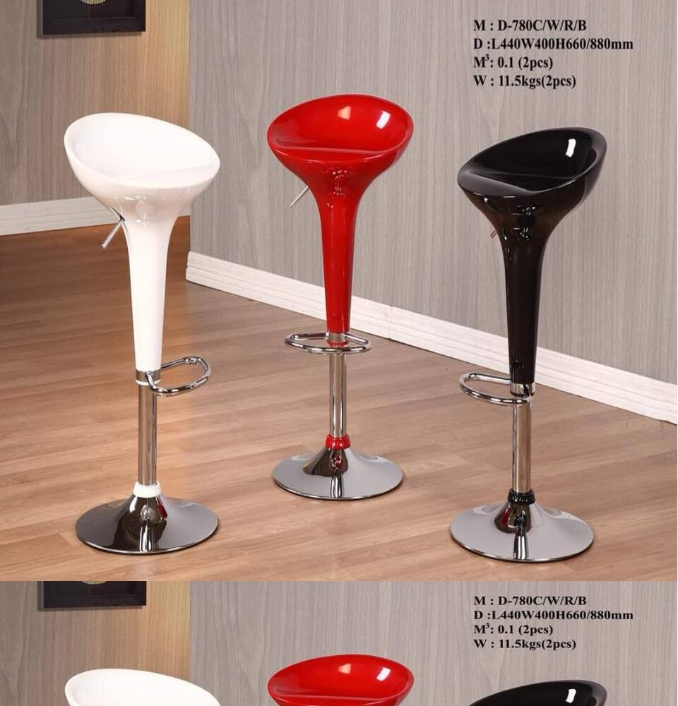 Red bar best sale stools ikea