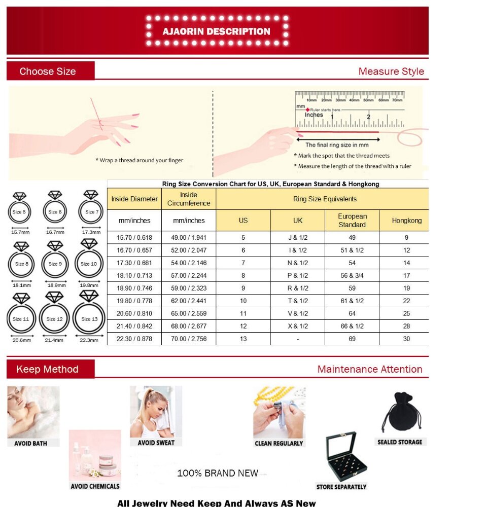 70 mm deals ring size us