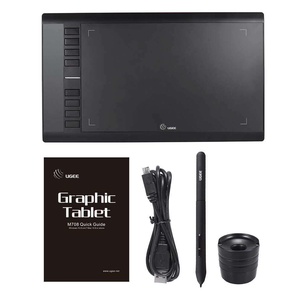 Graphics Drawing Tablet Digital Tablet Painting Board Electronic Drawing Board for Windows//XP//Vista 7//8//10 and for Mac OS 10.8 or Above