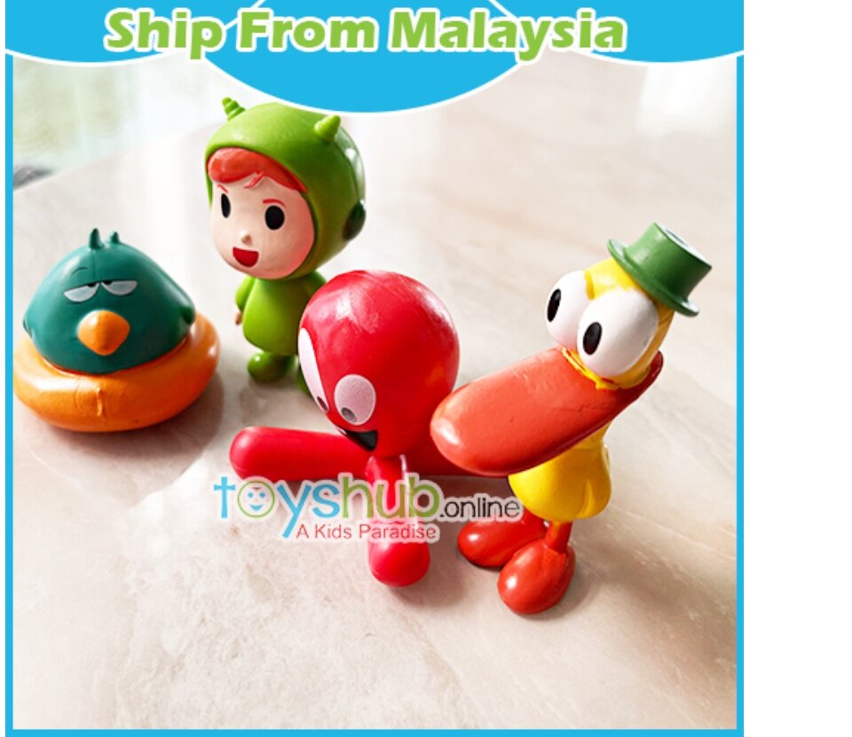 Boneca dos desenhos animados Pocoyo Zinkia Doll Pvc Action Figures