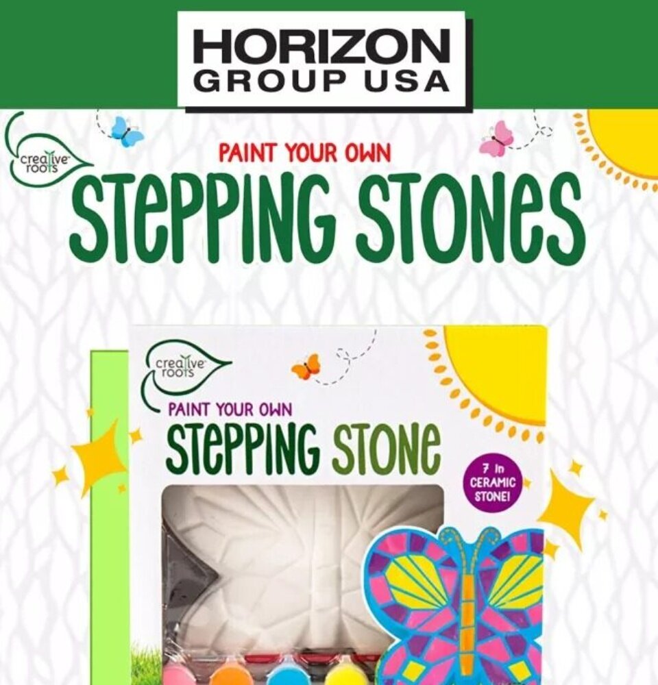 Creative Roots Paint Your Own Butterfly Stepping Stone