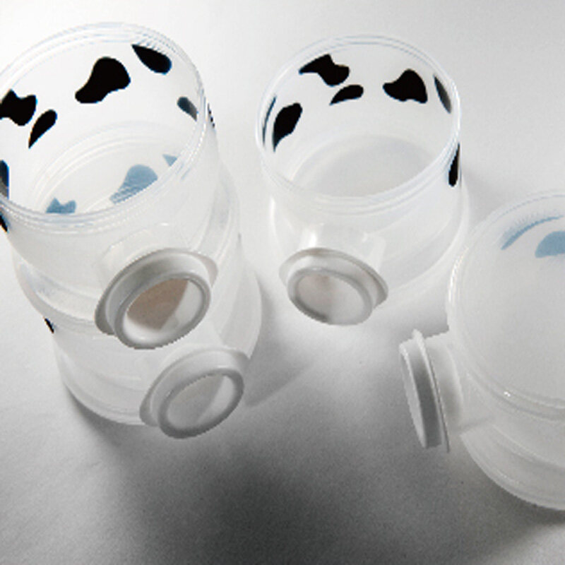 Basilic Milk Powder Dispenser - Funnel Shape (Cow Design)