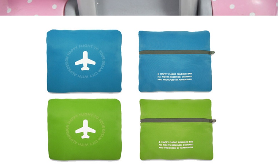 Waterproof Nylon Foldable Travel Bag Large Capacity Storage Pouch_voghion.com