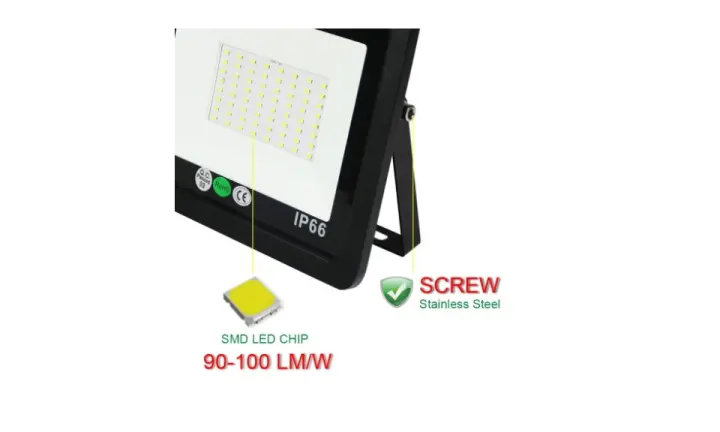 30W LED Flood Light  ( Daylight white ) AC 220V LED SMD CHIP IP66 WATERPROOF spot light Super Bright Wall Outdoor Spotlight landscape light Garden Lamp Signboard Lampu Spotlight lampu led