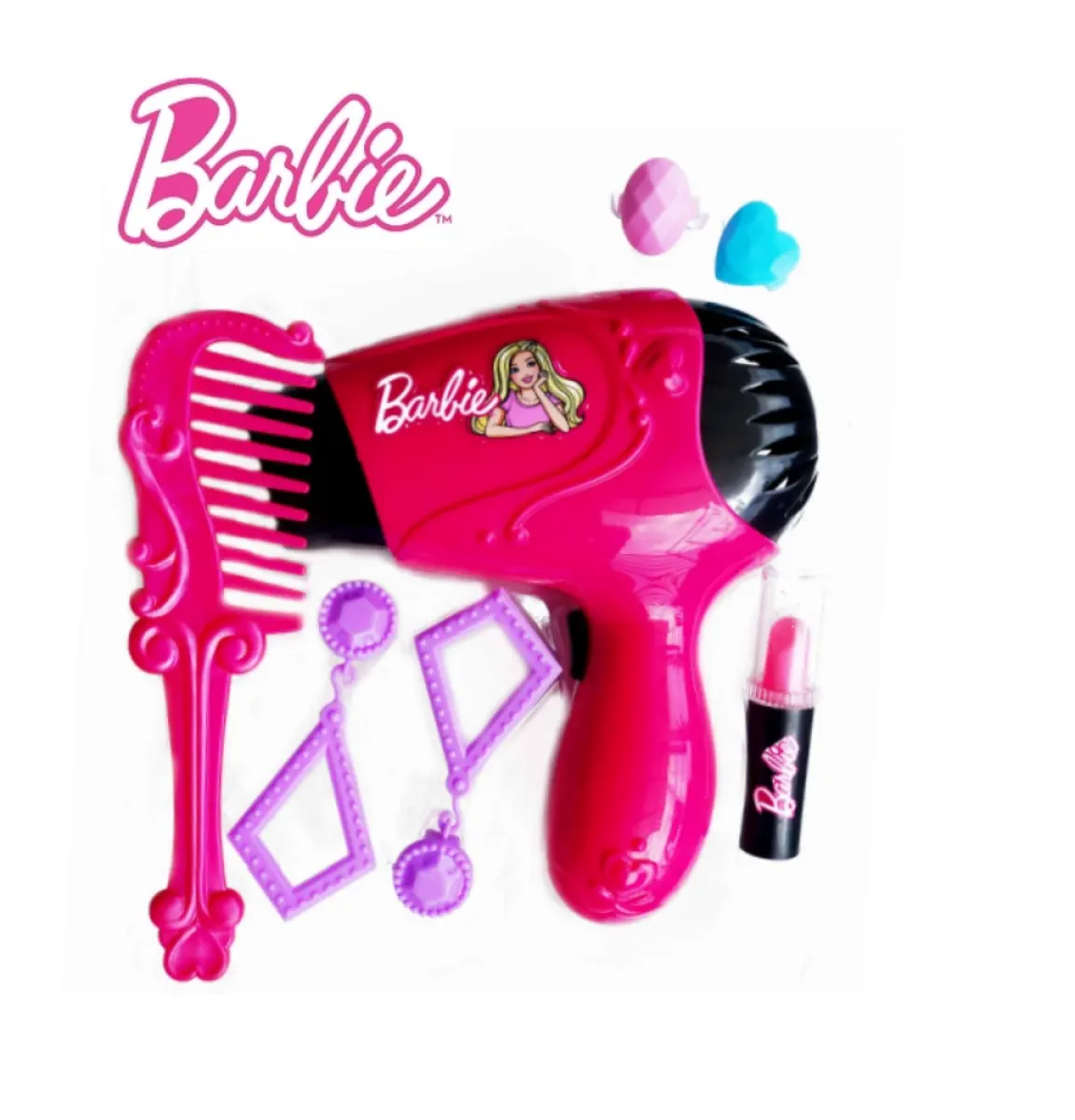 children's pretend hair dryer set