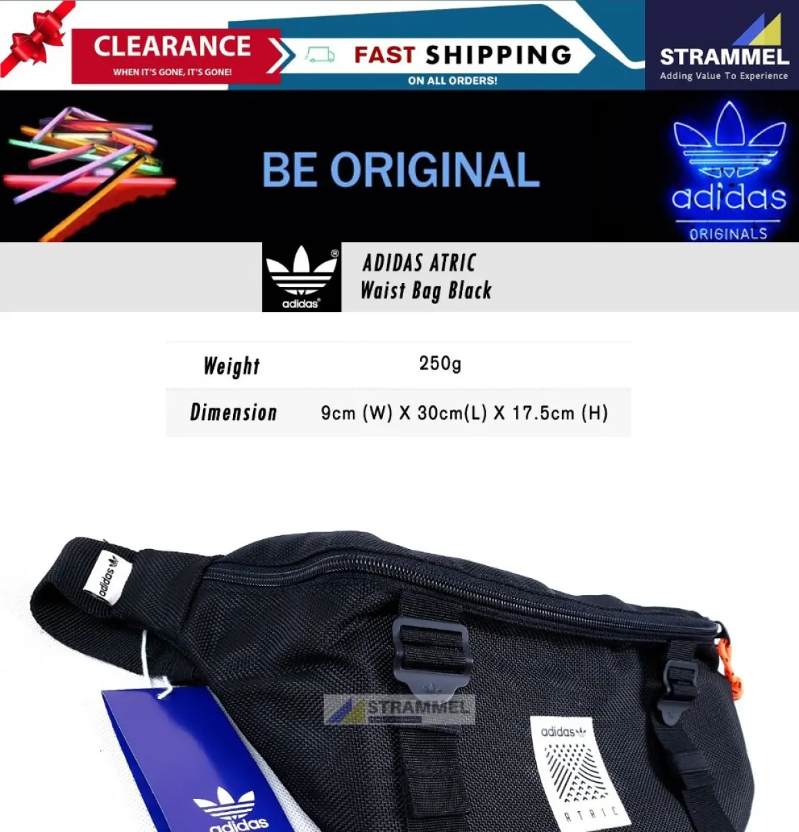 adidas originals atric waist bag