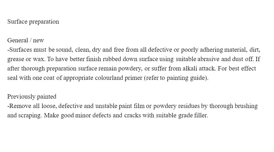 Colourland Paint Interior (Base C) Vinyl Silk Fresh Luxury Wall Finish