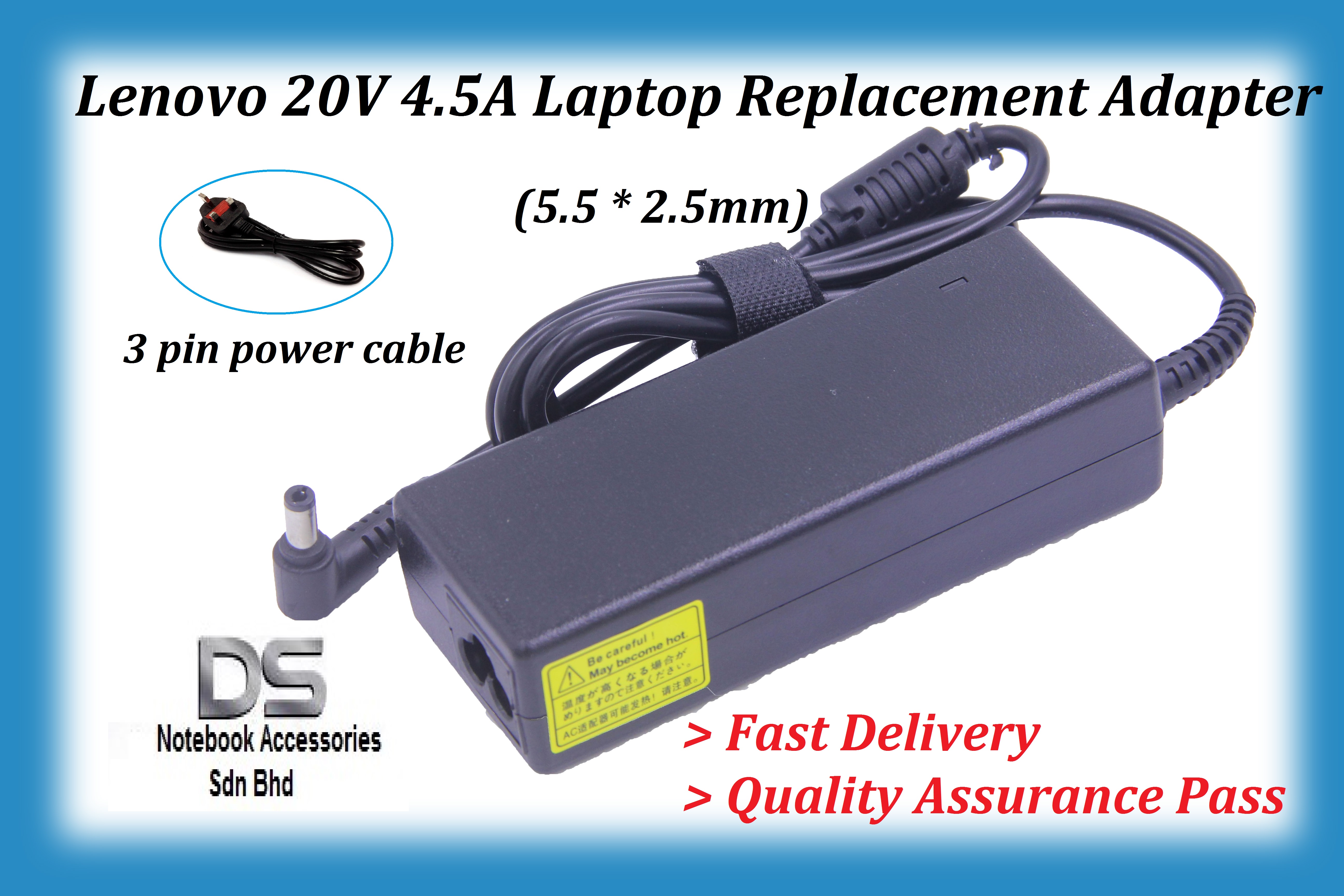 Lenovo Ideapad Z500 Ac Charger Lenovo v 4 5a 90w 5 5 2 5mm Charger Lazada