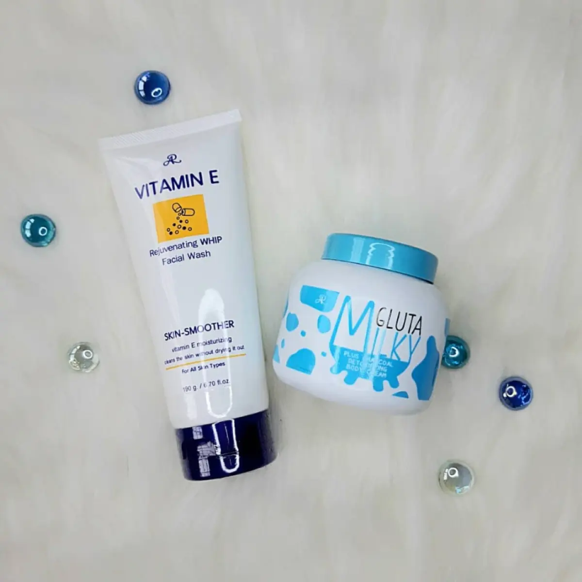 milky charcoal detoxifying facial foam