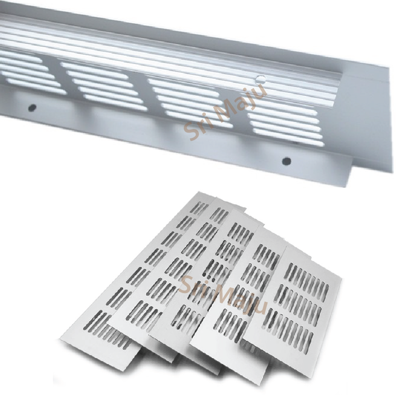 Maju Aluminium Ventilation Air Vent Louvered Grill Cover Exhaust