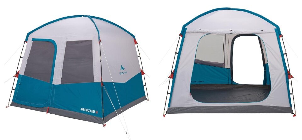 Original Quechua Arpenaz Base M Pop Up Camping Living Area Camping Tent For 6 Person 2 Years Warranty Lazada