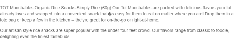 tot munchables
