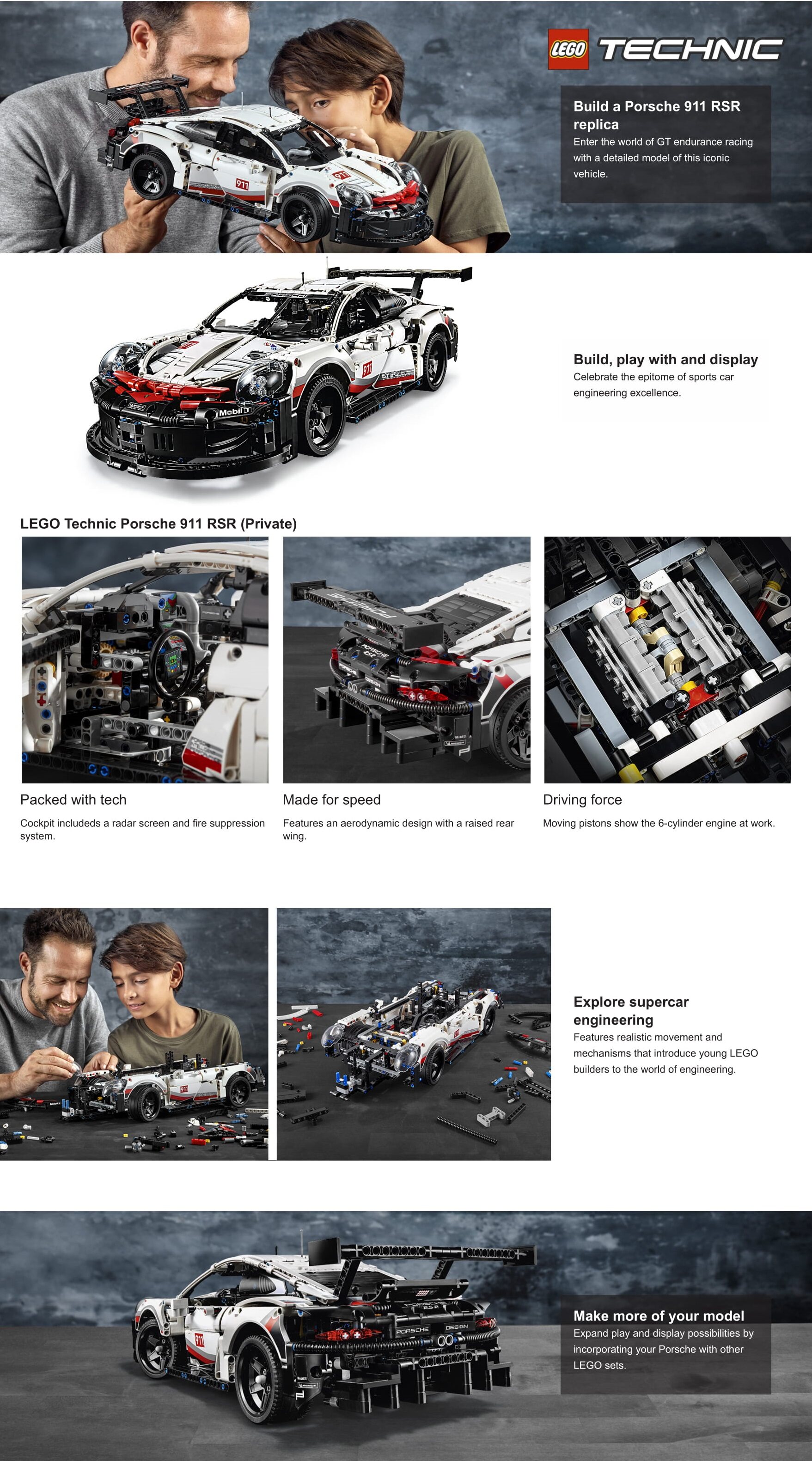 porsche lego set