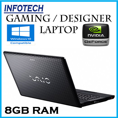 Gaming Laptop Sony Vaio Intel Core I5 2430m Nvidia 8gb 500gb