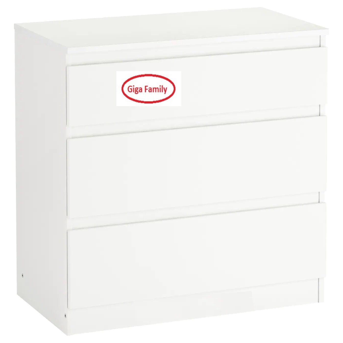I K E A Kullen Chest Of 3 Drawers Dark Brown Lazada