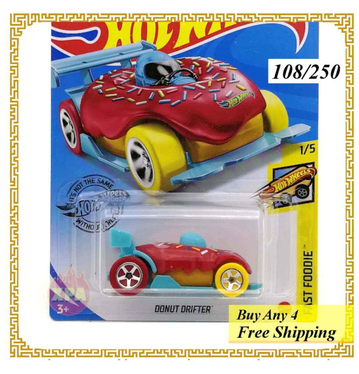 hot wheels donuts and cars