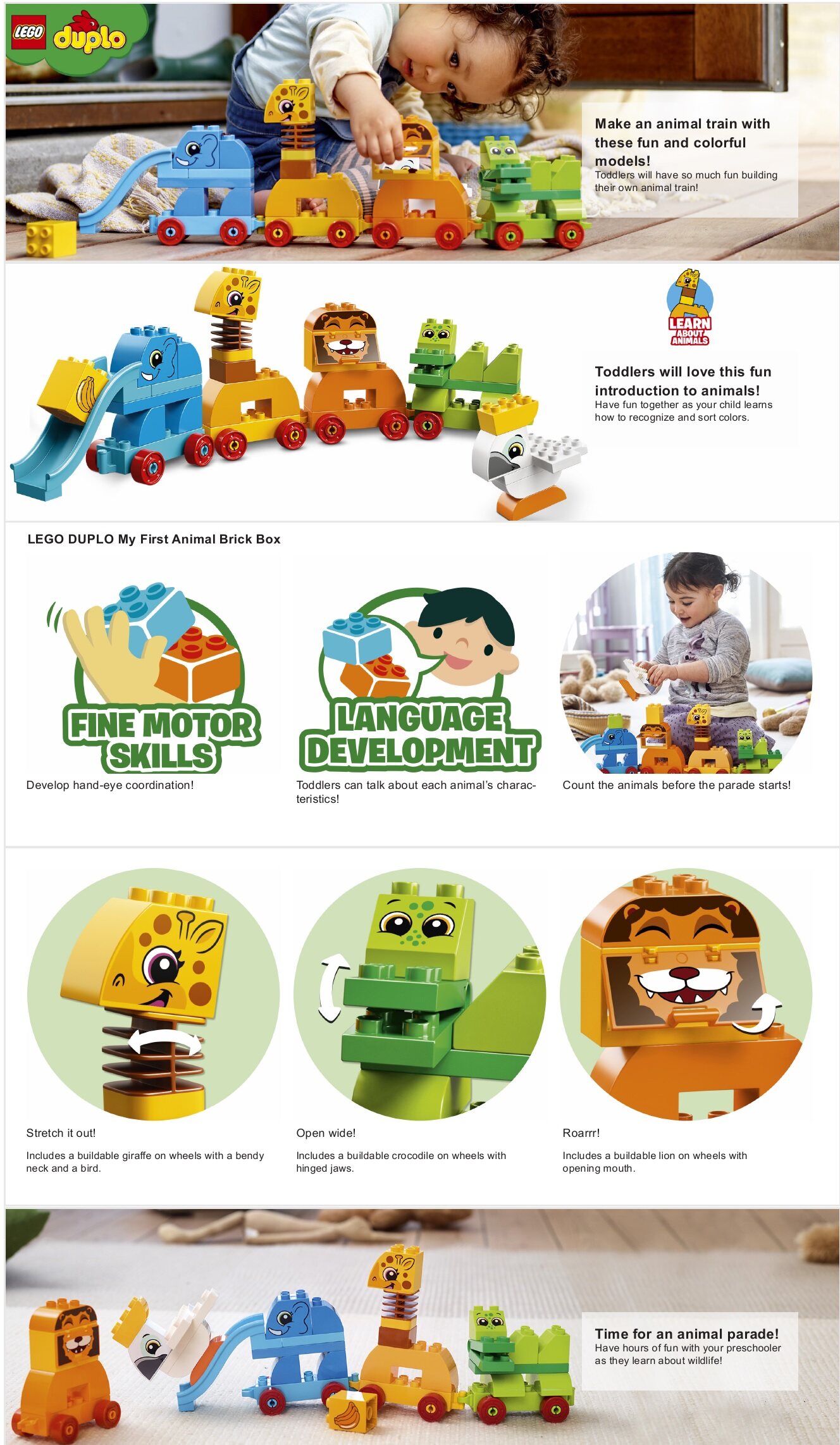 duplo my first animals