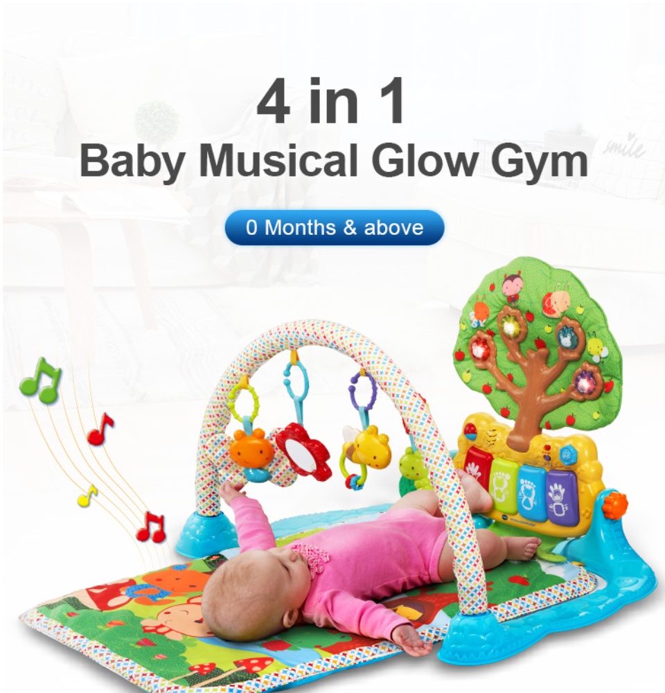 Lil critters musical glow gym fashion