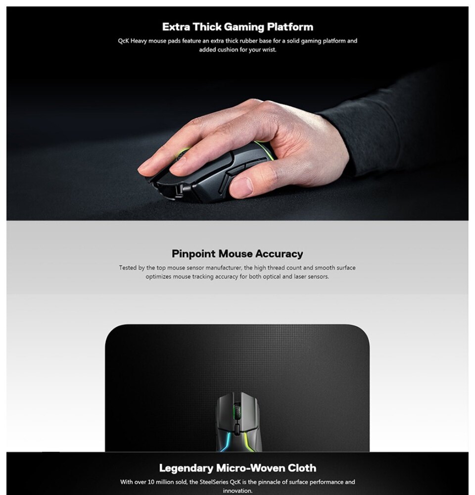 Steelseries Qck Heavy Gaming Mouse Pad Medium Mouse Pad 636 Edition Free Super Cleaning Gel Lazada