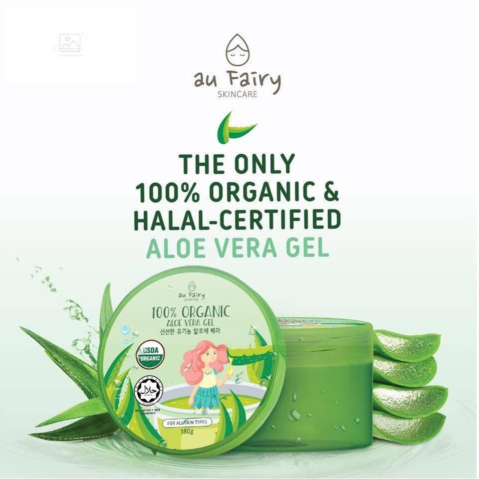 IsALifestyle Au Fairy Aloe Vera Gel Soothing Spell 100% Organic 180g / 20ml  Travel Pack Gel Halal Certified Aloe Vera Gel Is A Lifestyle Gelatin Halal  - Lazada | Lazada