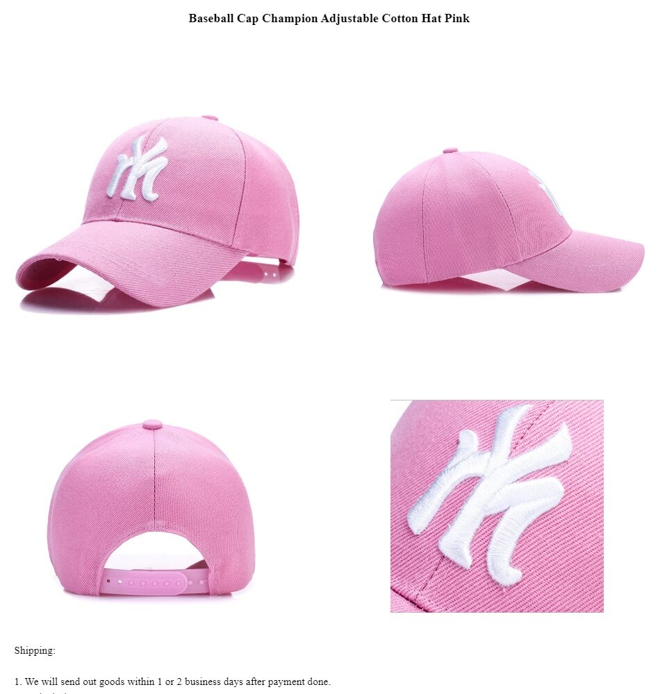 pink champion hat