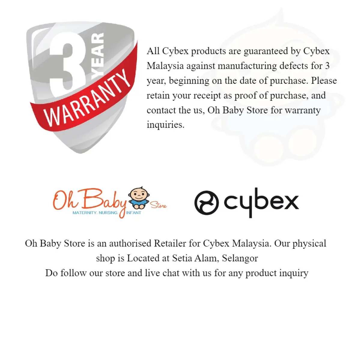 oh baby store setia alam